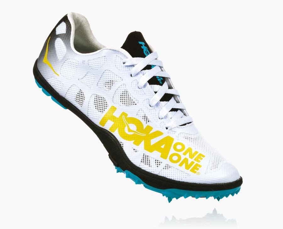 Zapatillas Atletismo Hoka One One Mujer - Rocket X - Blancas - RKH410728